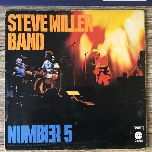 Steve Miller Band - Number 5 LP/Album (1970 UK import) VG/VG