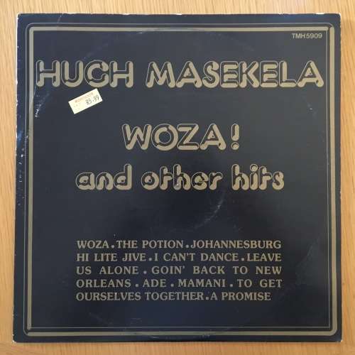 Hugh Masekela - Woza! And Other Hits LP/Comp. (1978 SA Press) VG+/VG+