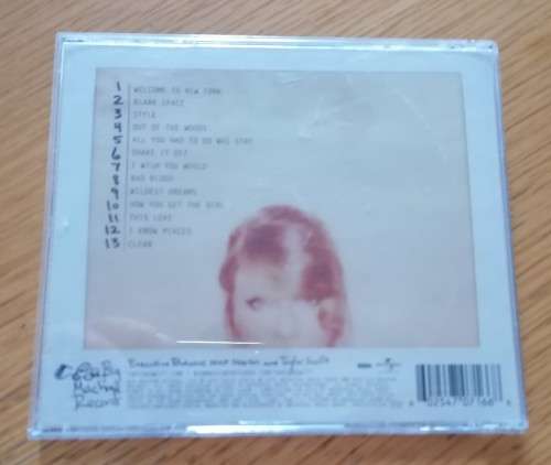 Taylor Swift - 1989 CD/Album (2014 SA press) VG+/VG+