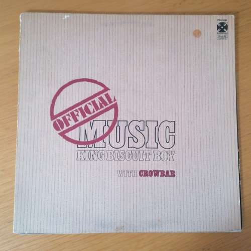 King Biscuit Boy w/ Crowbar - Official Music LP/Album (1971 US import) VG+/VG