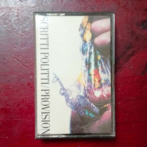 Scritti Politti - Provision Cassete/Album (1988 UK import) VG+/VG+