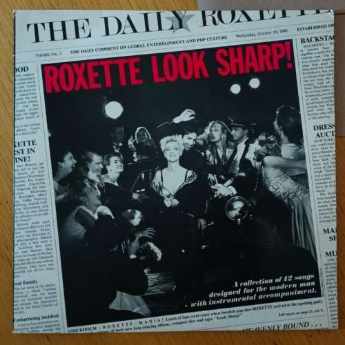 Roxette - Look Sharp! LP/Album (1989 SA press) VG+/VG+