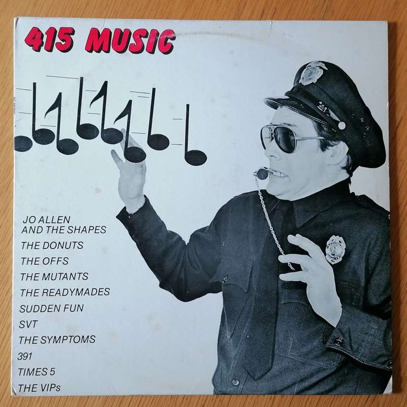 Various - 415 Music LP/Compilation (1980 US import) VG+/VG+ [punk/new wave]