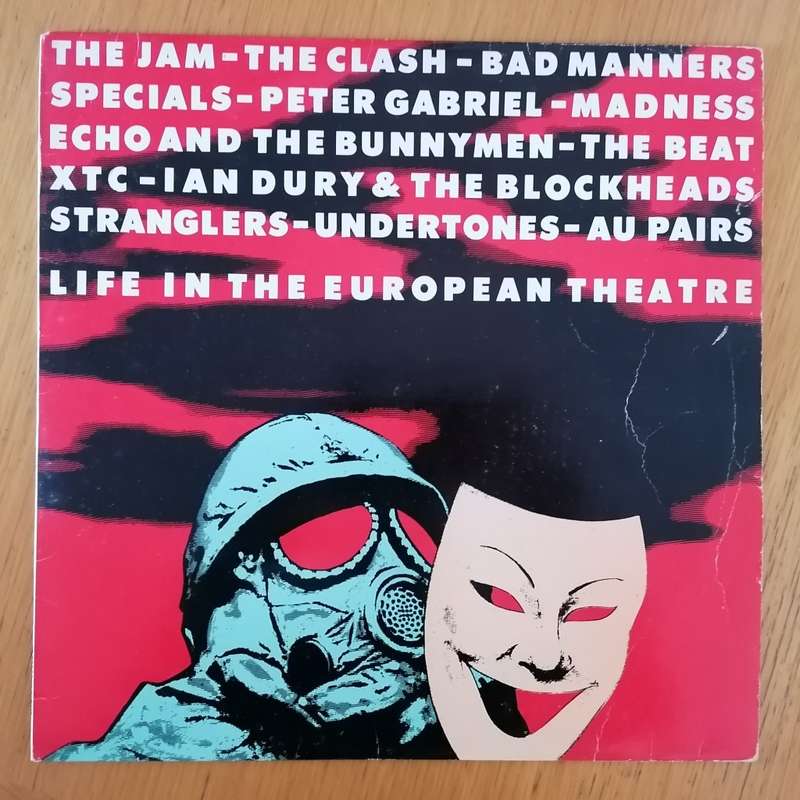Various - Life In the European Theatre LP/Comp. (1982 UK import) VG+/VG [Clash, Specials, Jam etc)