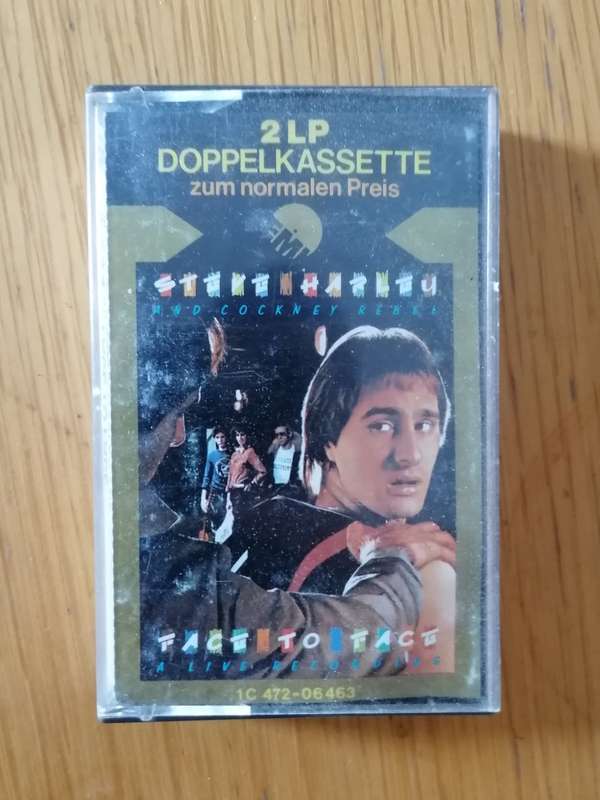 Steve Harley & Cockney Rebel - Face To Face Cassette/Album (1977 German import) VG+/VG