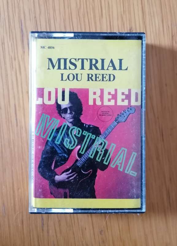 Lou Reed - Mistrial Cassette/Album (1986 SA press) VG+
