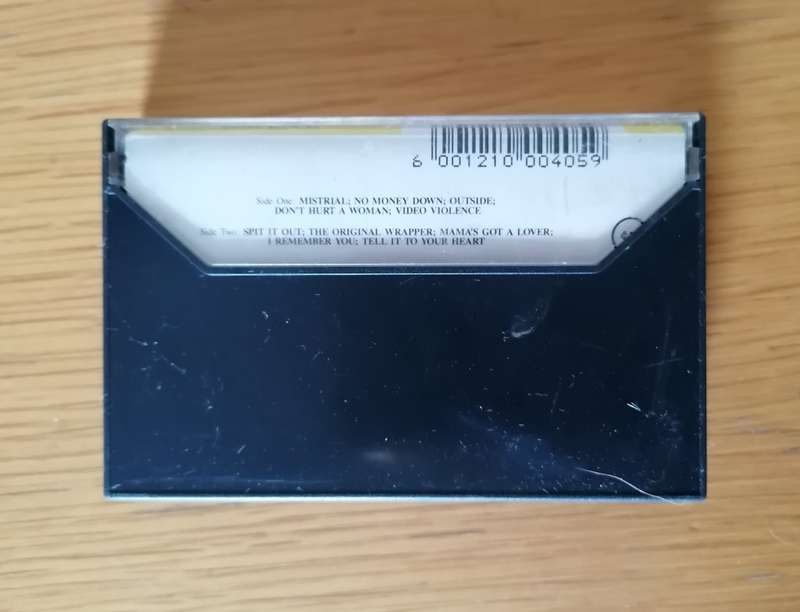 Lou Reed - Mistrial Cassette/Album (1986 SA press) VG+