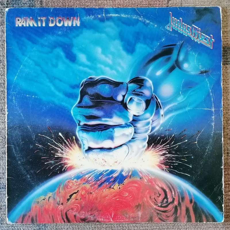 Judas Priest - Ram It Down LP/Album (1988 SA press) VG-/VG-