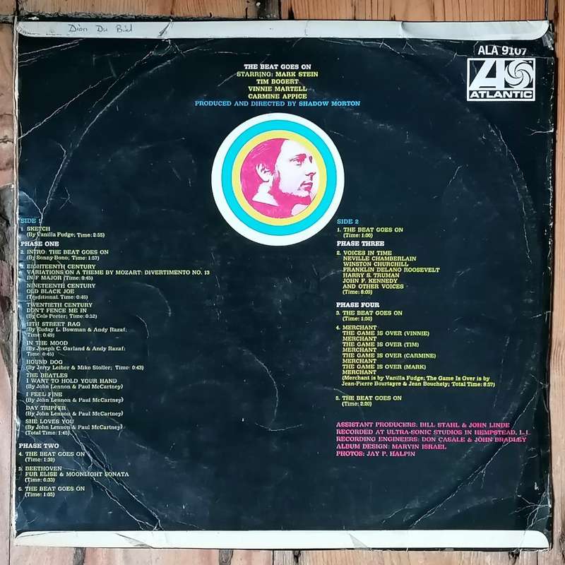 Vanilla Fudge - The Beat Goes On LP/Album (1968 SA press) VG-/VG-