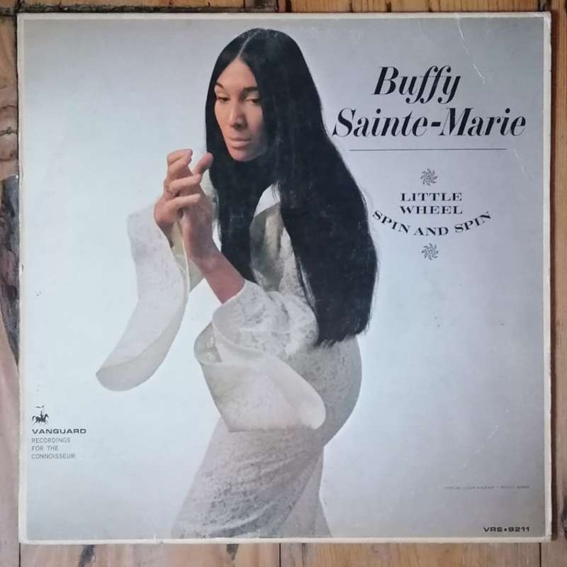 Buffy Sainte-Marie - Little Wheel Spin & Spin LP/Album (1966 US import) VG/VG