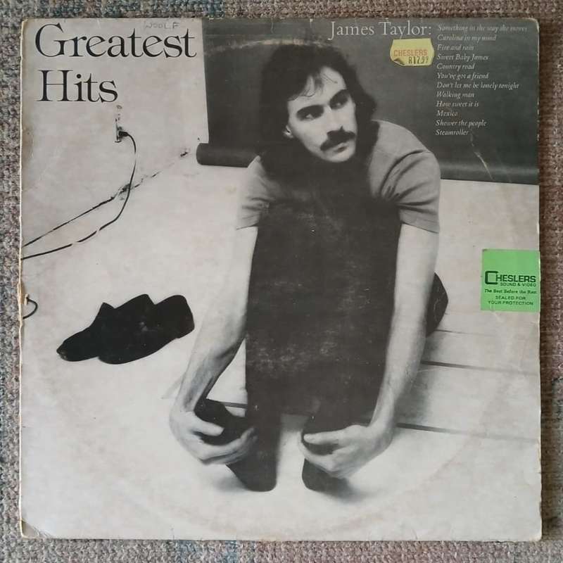 James Taylor - James Taylor`s Greatest Hits LP/Comp (1976 SA press) VG/G+