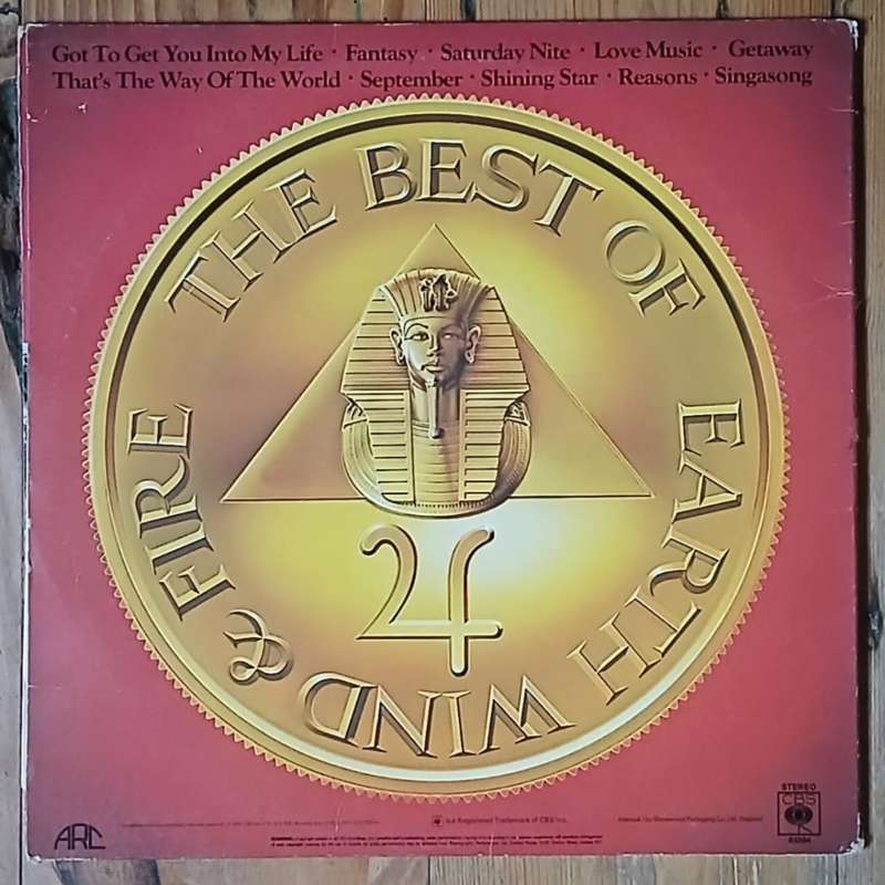 Earth, Wind & Fire - The Best of Vol. 1 LP/Comp. (1978 UK import) VG/VG