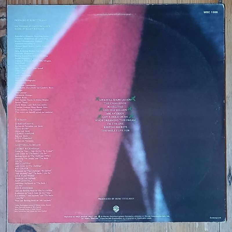 Christine McVie (self-titled) LP/Album (1984 SA press) VG+/VG+