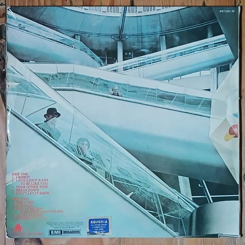 The Alan Parsons Project - I Robot LP/Album (1977 SA press) G+/VG+