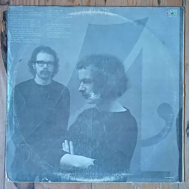 Soft Machine - Fourth LP/Album (1971 UK/SA press) VG+/VG