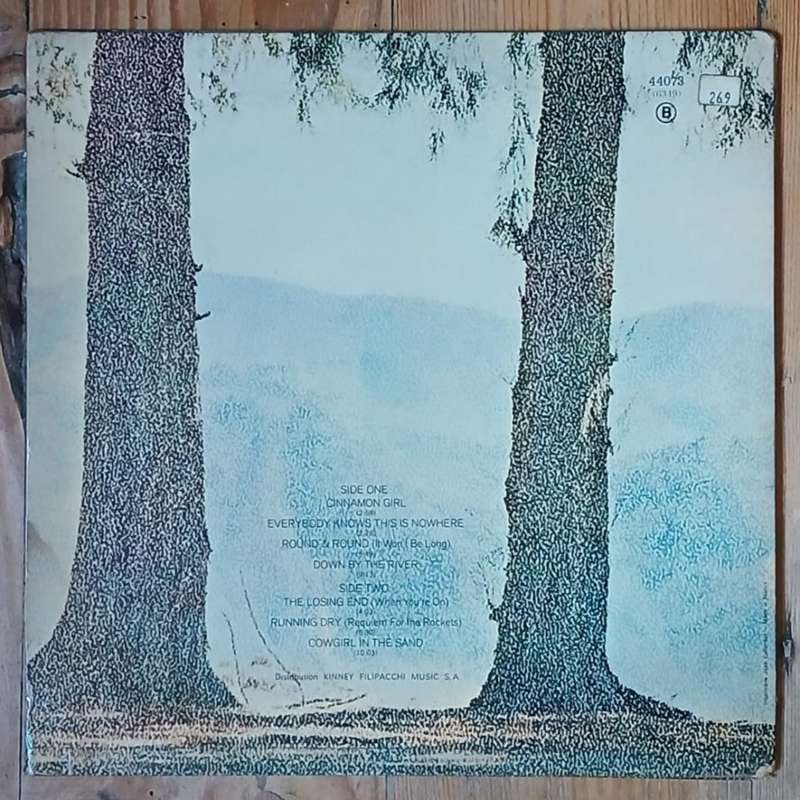 Neil Young & Crazy Horse - Everybody Knows This Is Nowhere LP/Album (French import) VG/VG+