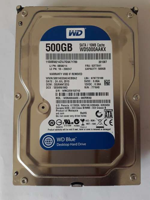 Western Digital Blue 500GB