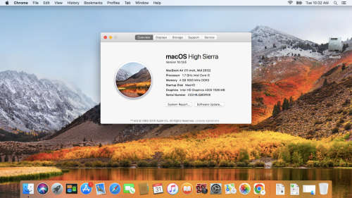 Macbook Air 11-inch, Mid 2012, Core i5