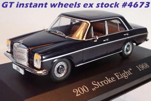 Mercedes-Benz 200 stroke 8 W110 1968 DeAgostini NEW+boxed FREE delivery #4673 instant wheels