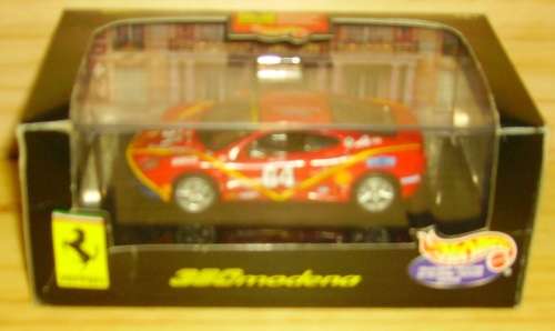 Ferrari 360 Challenge Modena RAdams #64 1/43 Mattel NEW+boxed  #4122 instant wheels