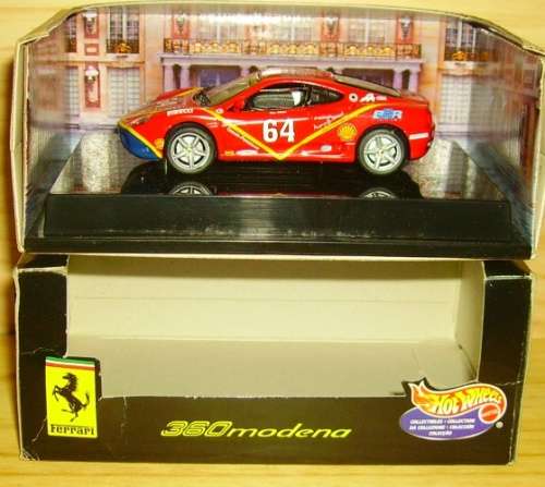 Ferrari 360 Challenge Modena RAdams #64 1/43 Mattel NEW+boxed  #4122 instant wheels