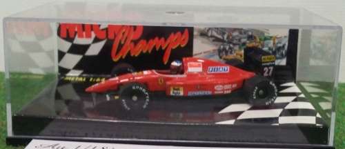 Ferrari F1 F92A no.27 1992 J. Alesi 1/64 Minichamps NEW+boxed  #6406 instant wheels