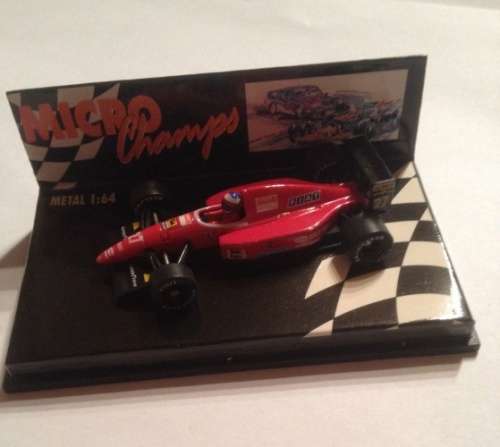 Ferrari F1 F92A no.27 1992 J. Alesi 1/64 Minichamps NEW+boxed  #6406 instant wheels