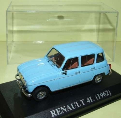 Renault 4L 1962/64 blue 1/43 IXO NEW+boxed  #4123 instant wheels