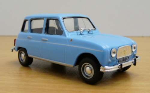 Renault 4L 1962/64 blue 1/43 IXO NEW+boxed  #4123 instant wheels