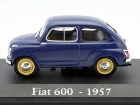 Fiat 600 1957 blue 1/43 IXO NEW+boxed #4138 instant wheels