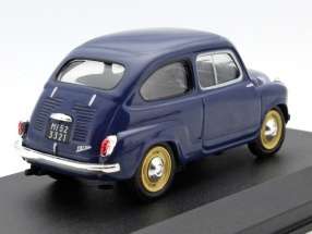 Fiat 600 1957 blue 1/43 IXO NEW+boxed #4138 instant wheels