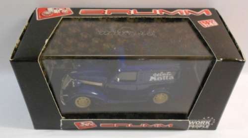 Fiat 1100 E Furgone Gelati 1950 1/43 Brumm NEW+boxed  #4139 instant wheels