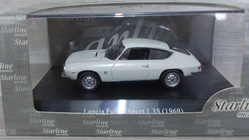 Lancia Fulvia Sport 1,3 S 1969 white 1/43 Starline NEW+boxed  #4143 instant wheels