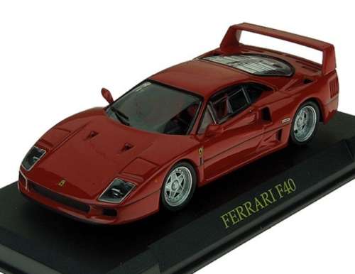 Ferrari F40 1987 1/43 IXO NEW+showcased FREE delivery #4156 instant wheels