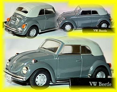 Volkswagen Beetle 1302 LS Cabrio 1972 clsd 1/43 Cararama NEW  #4177 instant wheels