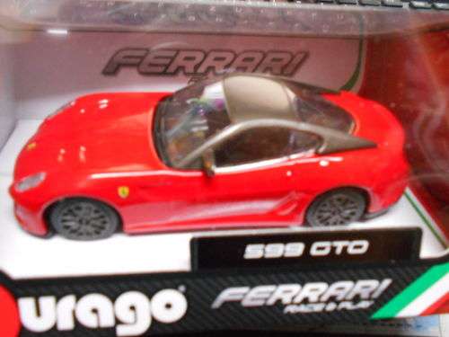 Ferrari 599 GTO V12 2012 1/43 Bburago NEW+boxed #4180 instant wheels