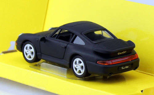 Porsche 911 (993) Turbo 1996 matte-black 1/43 RoadSignature NEW  #4186 instant wheels