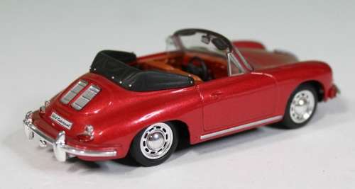 Porsche 356B Cabriolet 1960 red-met 1/43 Schuco NEWinBlister  #4189 instant wheels