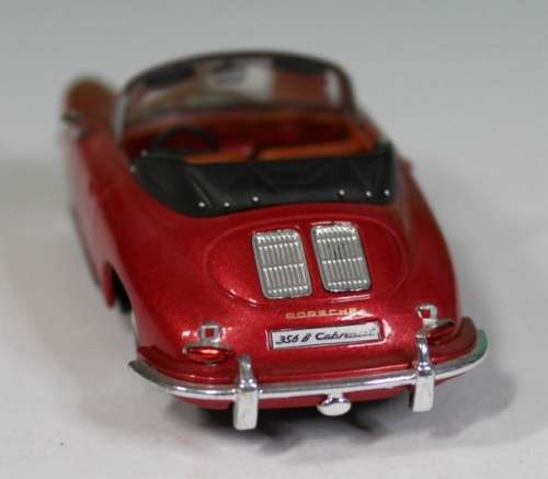 Porsche 356B Cabriolet 1960 red-met 1/43 Schuco NEWinBlister  #4189 instant wheels