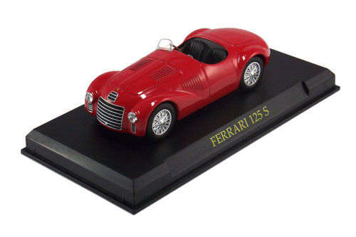 FERRARI 125 S Roadster 1947 red 1/43 IXO NEW+boxed  #4195 instant wheels