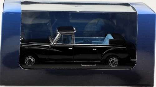 Mercedes-Benz 300d Landaulet (W189) 1963 black 1/43 Norev NEW+boxed  #4199 instant wheels
