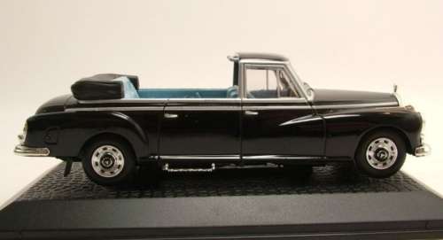 Mercedes-Benz 300d Landaulet (W189) 1963 black 1/43 Norev NEW+boxed  #4199 instant wheels