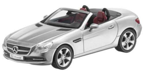 Mercedes-Benz SLK (R172) 2011 silver 1/43 Schuco NEW+boxed  #4204 instant wheels