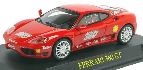 Ferrari 360 GT 2005 red 1/43 IXO NEW+showcased  #4219 instant wheels