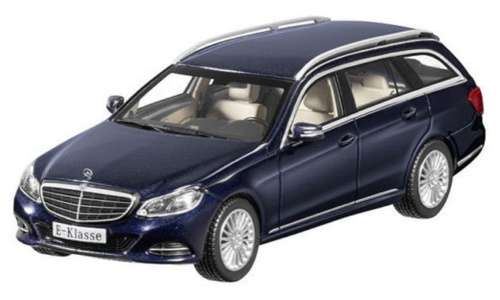 Mercedes-Benz E-class T-model 2013 dk.blue-met 1/43 I-iScale NEW+boxed  #4222 instant wheels
