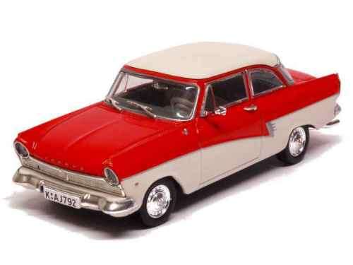 Ford Taunus 17M P2 1957 red+white 1/43 IXO NEW+boxed  #4225 instant wheels
