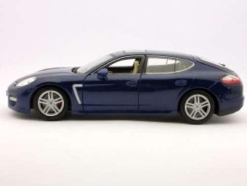Porsche Panamera Turbo 2009 blue-met 1/18 Maisto NEW+boxed  #8952 instant wheels