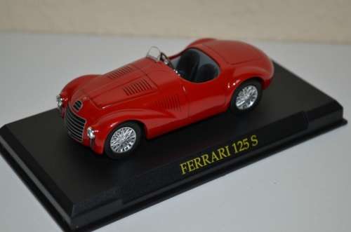 Ferrari 125 S Roadster 1947 red 1/43 IXO NEWinBlister  #4228 instant wheels