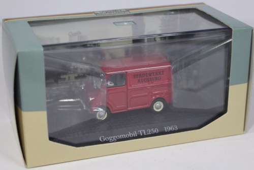 Goggomobil TL250 Minivan 1963 red 1/43 Schuco-Atlas NEW+boxed  #4237 instant wheels