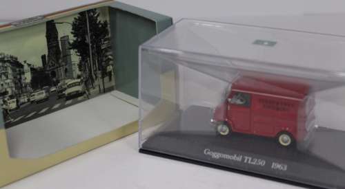 Goggomobil TL250 Minivan 1963 red 1/43 Schuco-Atlas NEW+boxed  #4237 instant wheels